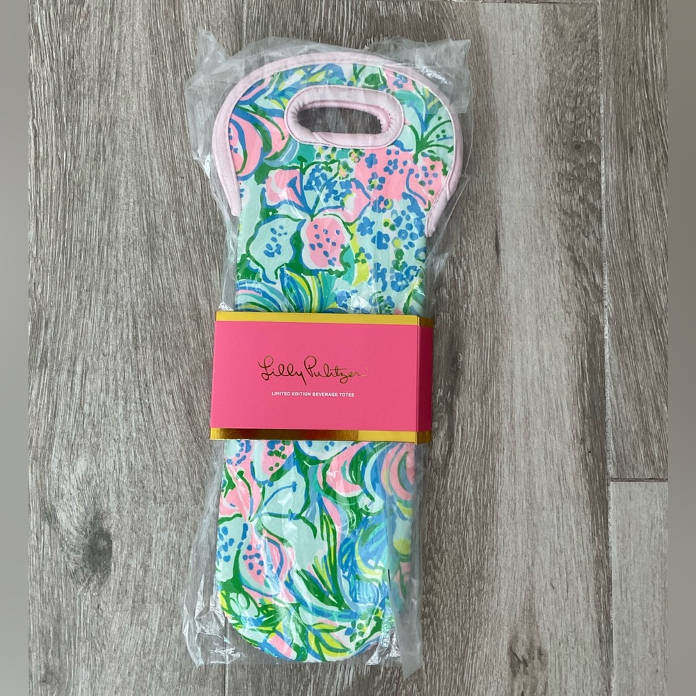 Lilly Pulitzer Neoprene Wine/Beverage Tote